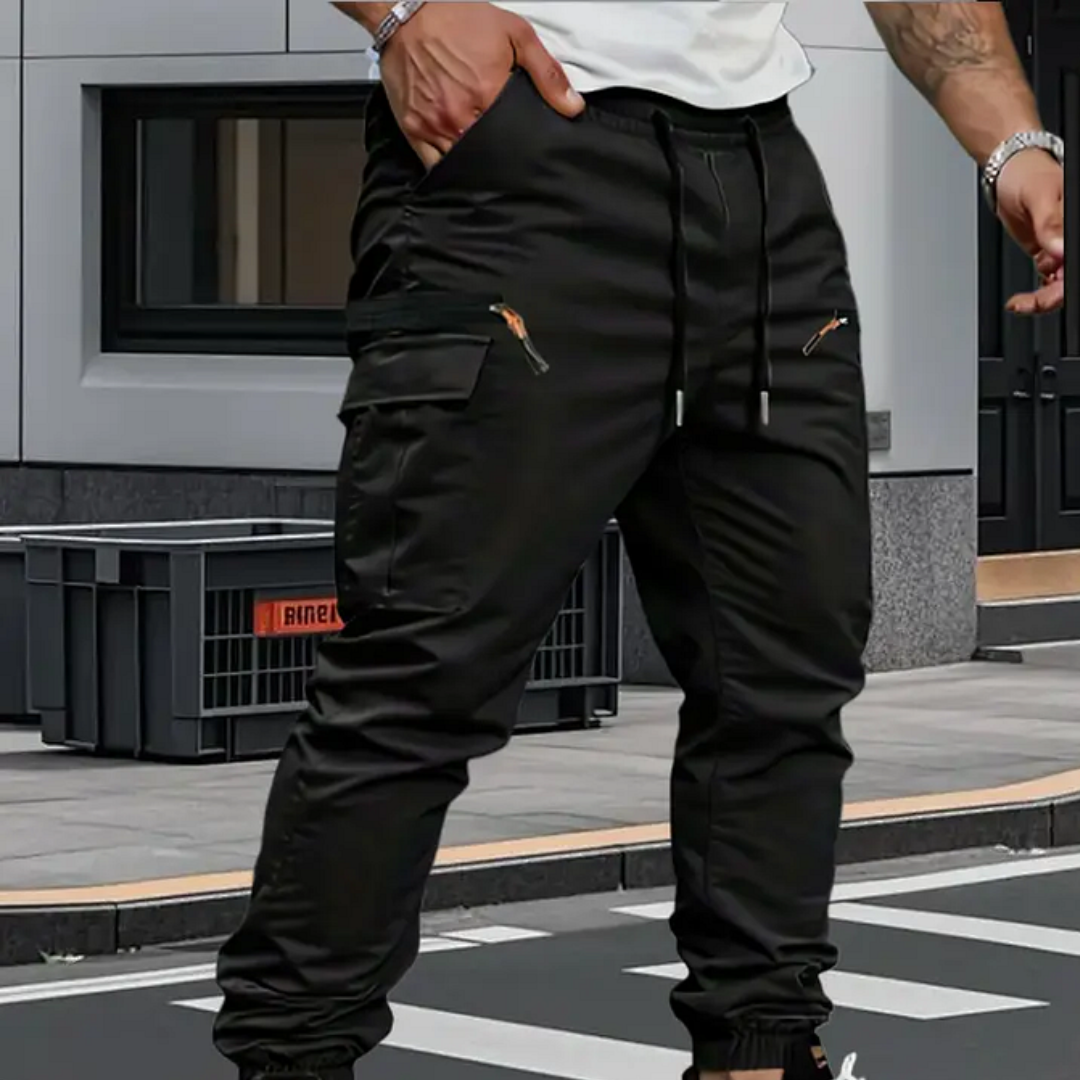 Lorenzo | Pantalon Jogger Cargo Stretch pour Homme