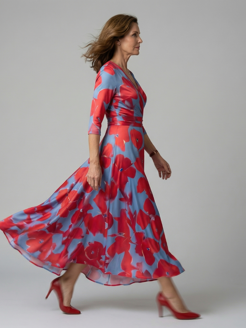 NATALIA | Robe midi