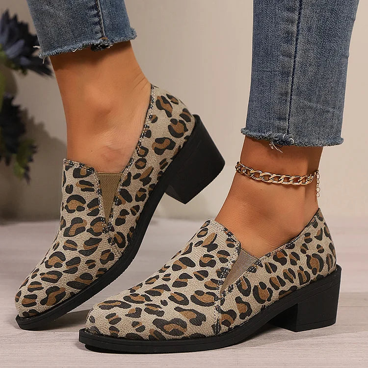 Angélique™ | Mocassin Léopard