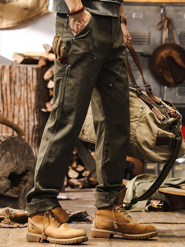 Antoine | PANTALON EN COTON UTILE POUR HOMME