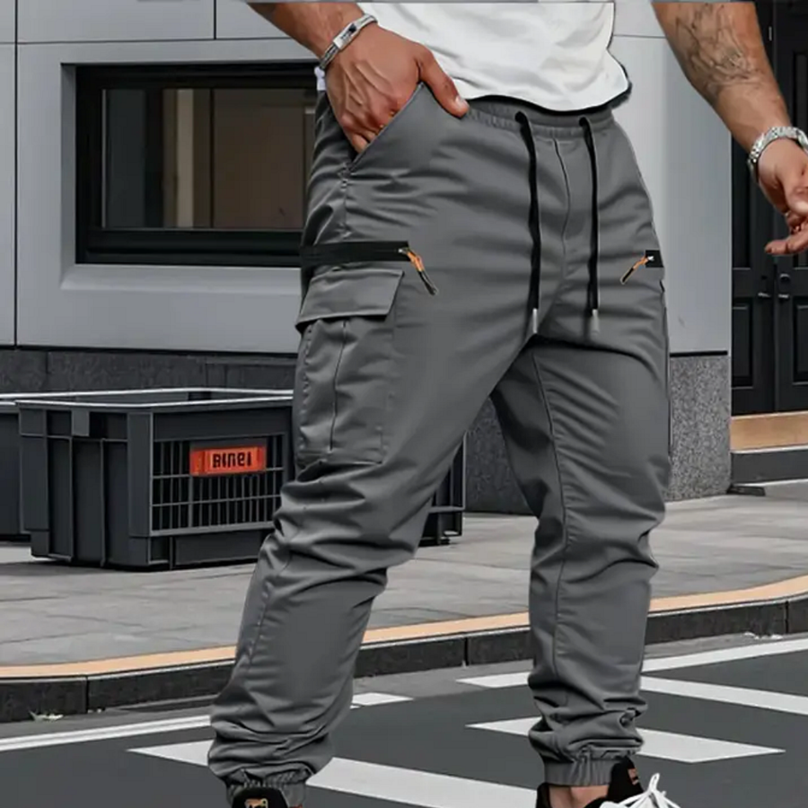 Lorenzo | Pantalon Jogger Cargo Stretch pour Homme