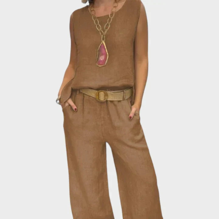 Léonie | Ensemble boho chic à deux pièces