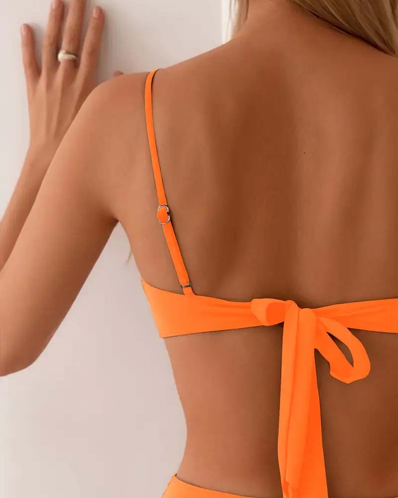 Coral Crush | Bikini Deux Pièces Chic et Sexy
