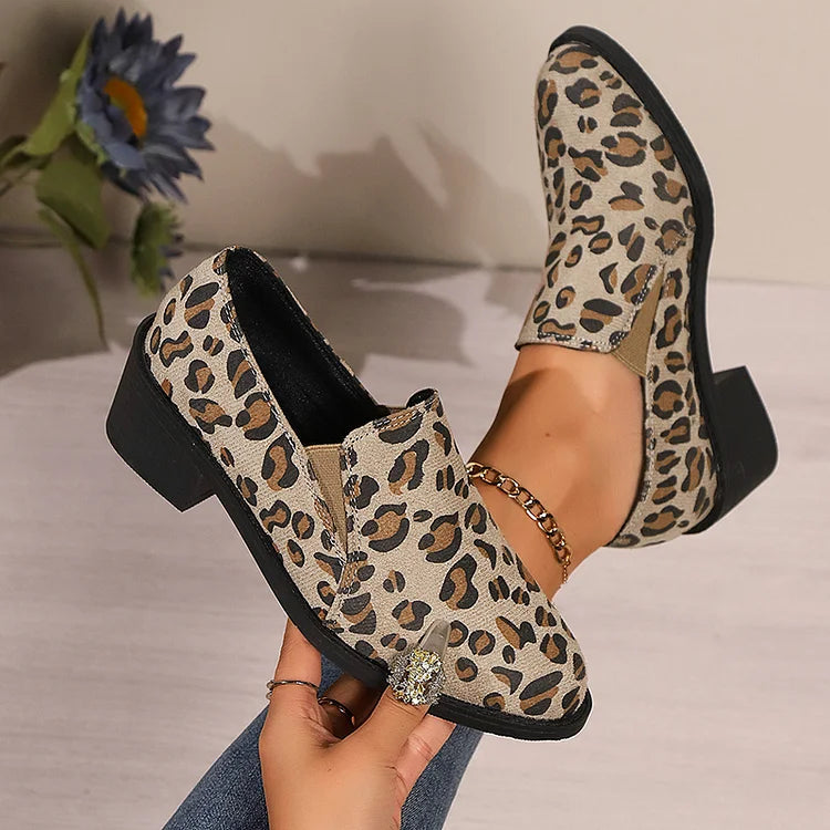 Angélique™ | Mocassin Léopard
