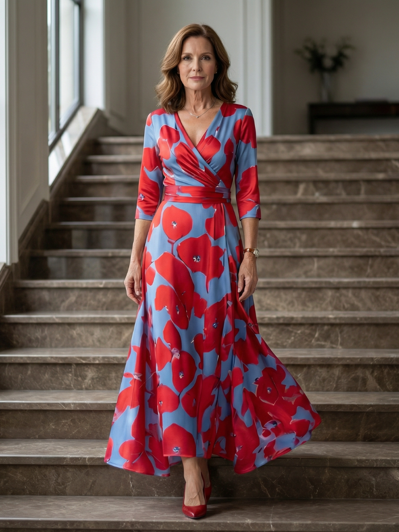 NATALIA | Robe midi
