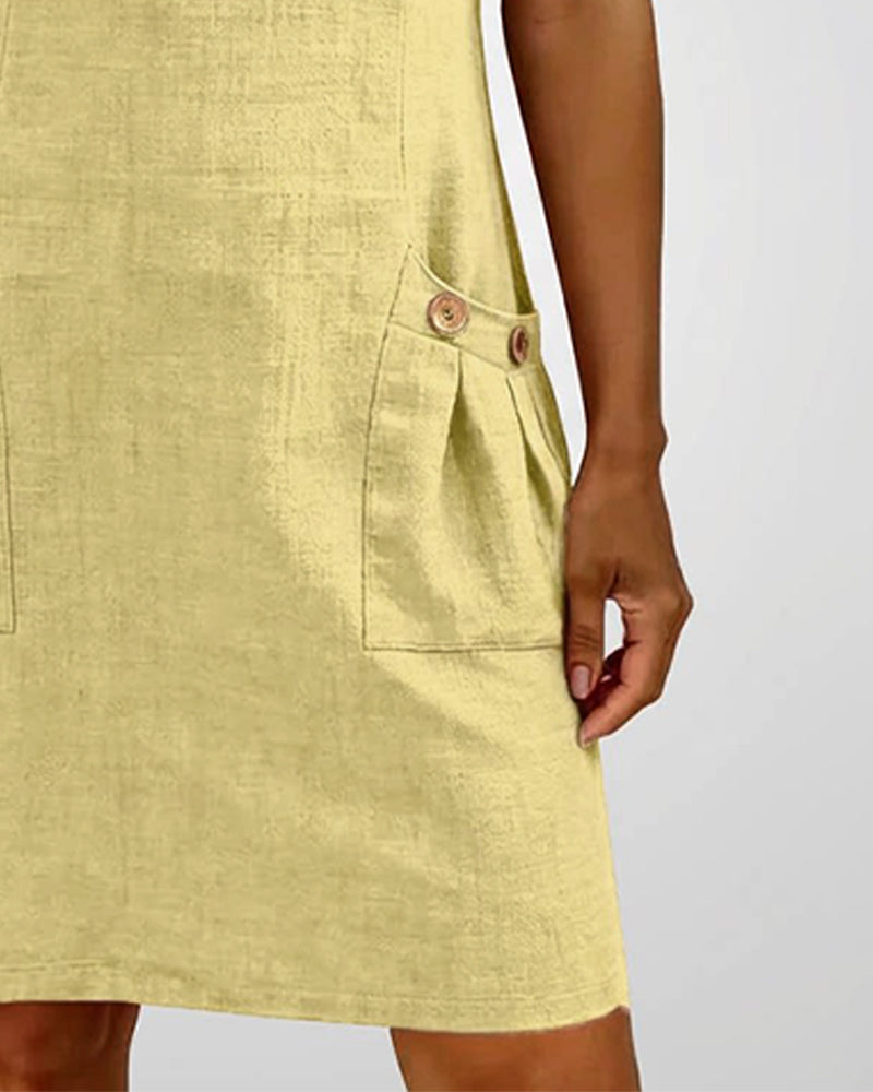Chloé | Robe en Coton à Fermeture Zippée