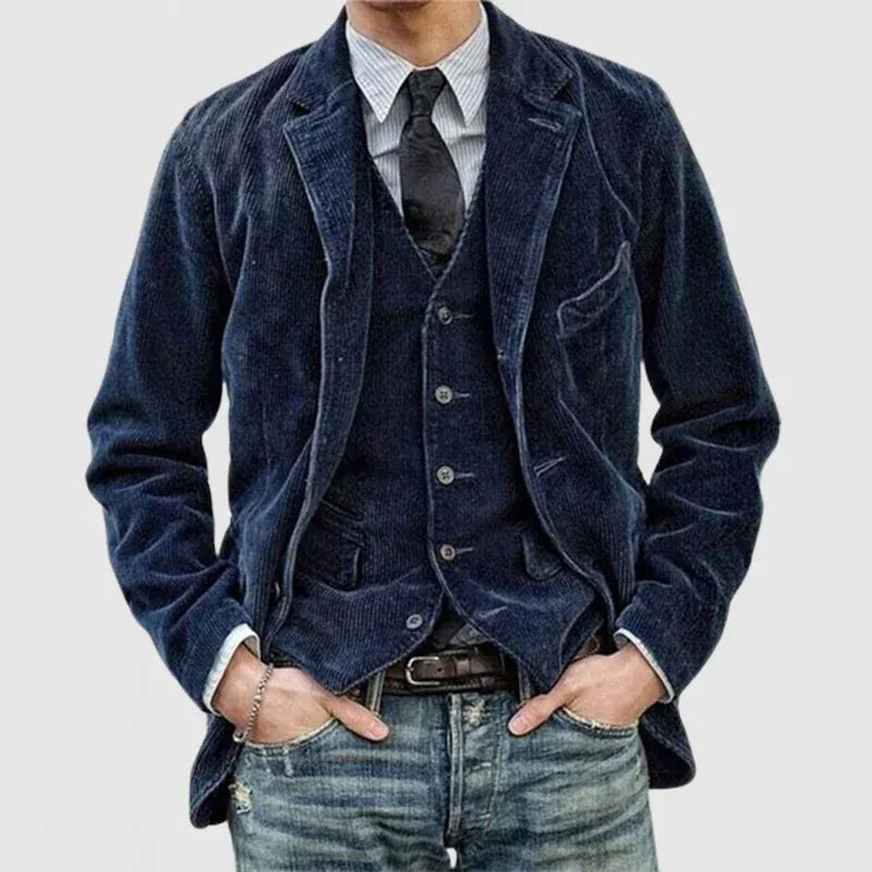 Bertrand | Ensemble de costume en velours côtelé pour homme