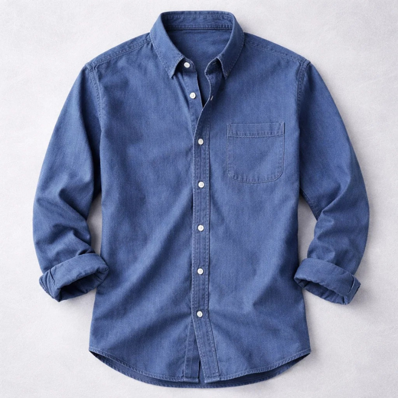 Corentin | Chemise classique en coton pour hommes