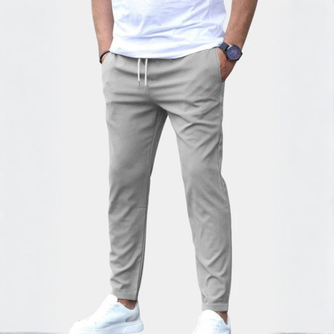 LAURENT MONACO | PANTALONS ÉLASTIQUES POUR HOMMES PREMIUM