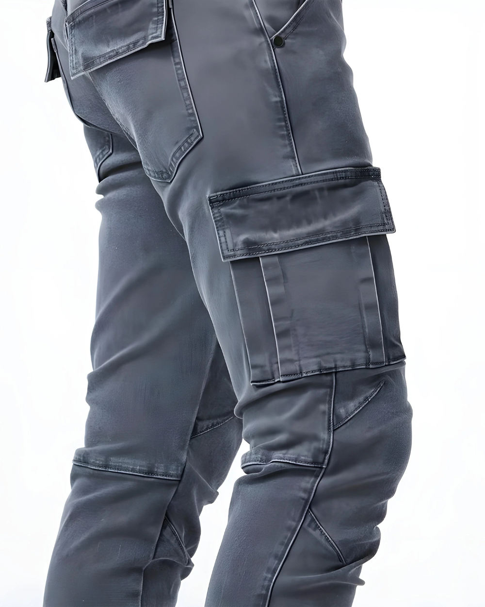 LAURENT MONACO | PANTALON CARGO STRETCH POUR HOMMES