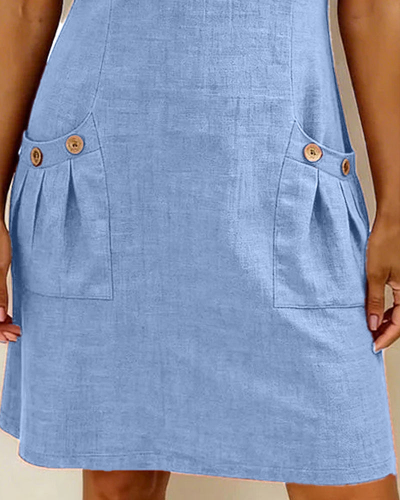 Chloé | Robe en Coton à Fermeture Zippée