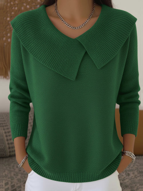 Damhnait | Pull Chaleureux avec Col Doux