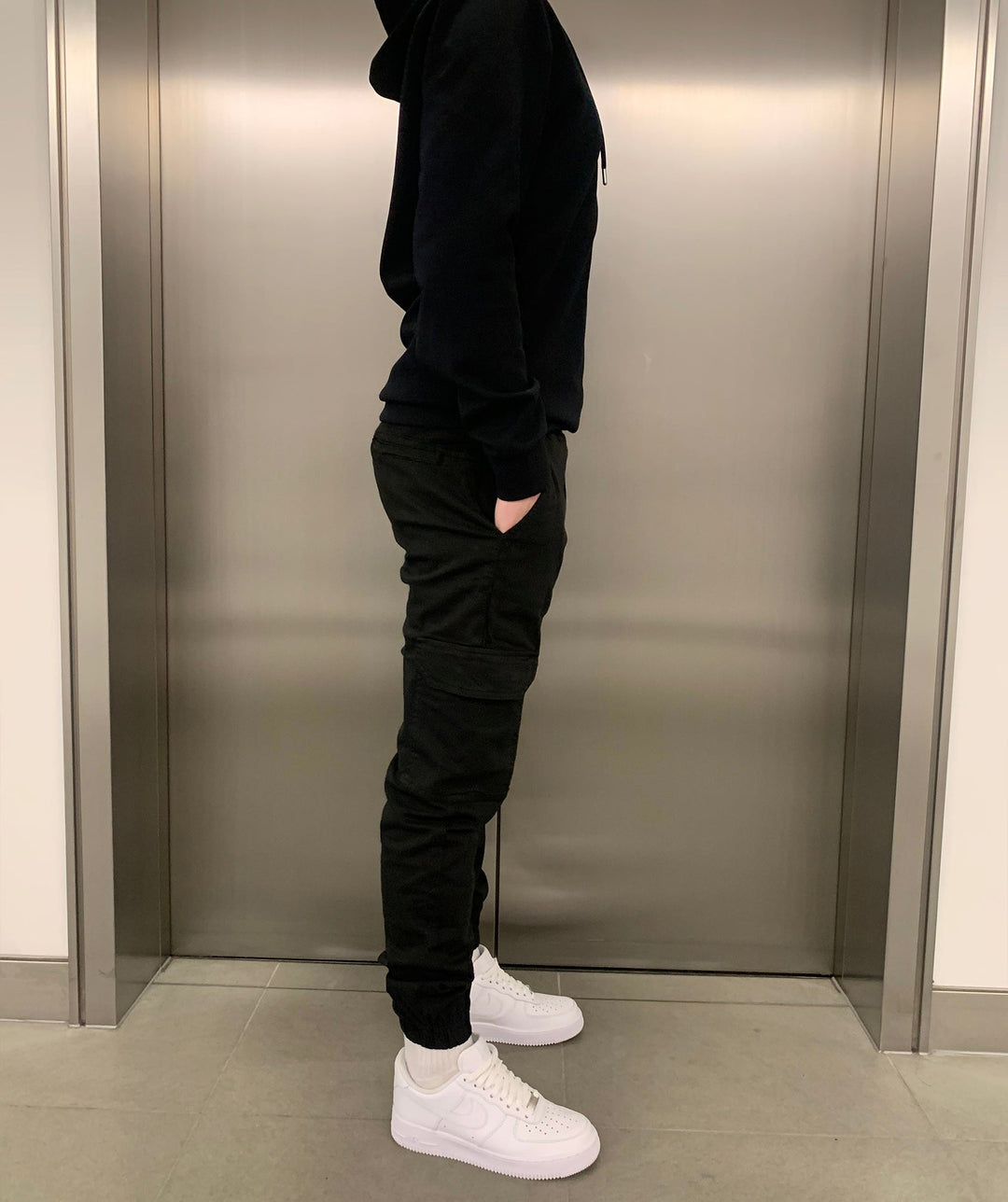 ÉLINÉA PARIS | PANTALON CARGO COUPE JOGGER