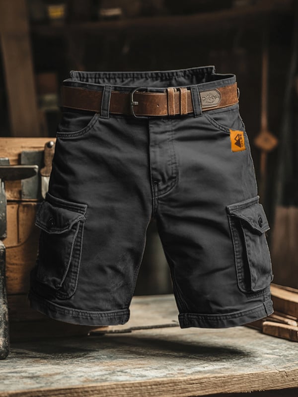 Arthur | Short Cargo Rétro à Poches Multiples