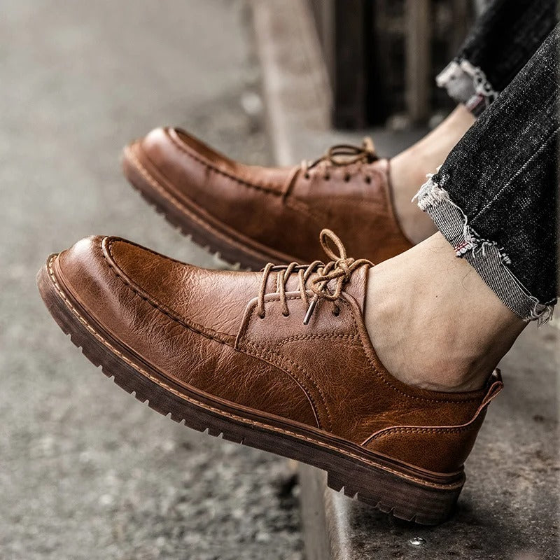 LAURENT MONACO | CHAUSSURES EN CUIR VÉRITABLE WESTWELL LOWCUT