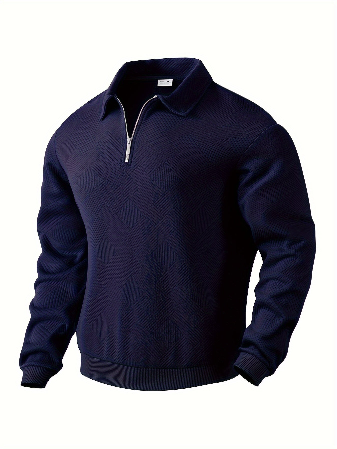 LAURENT MONACO| PULL À MAILLE GÉOMÉTRIQUE POUR HOMME
