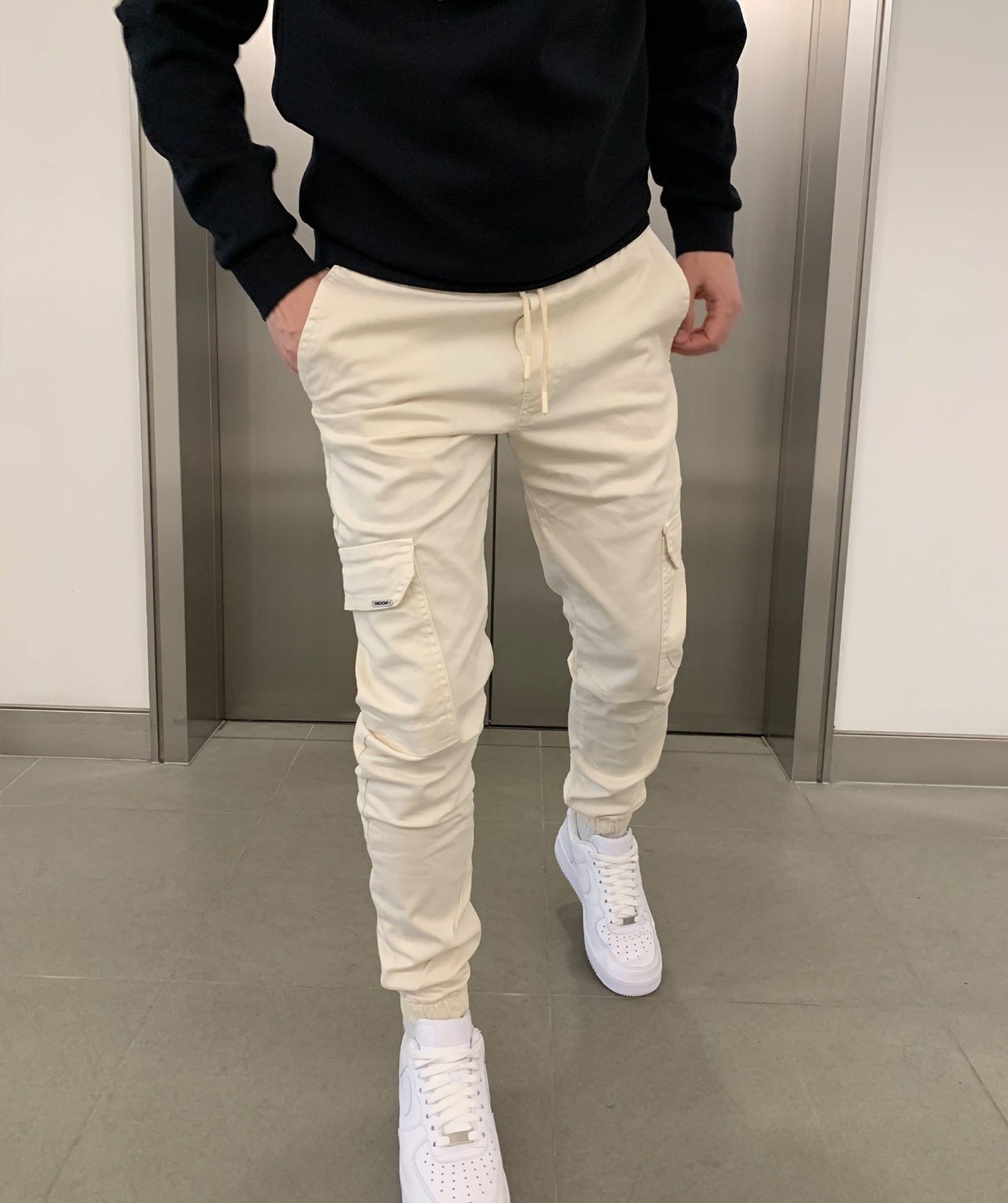 ÉLINÉA PARIS | PANTALON CARGO COUPE JOGGER