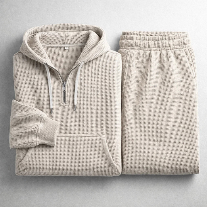 Emmanuel | Ensemble en maille gaufrée pour hommes