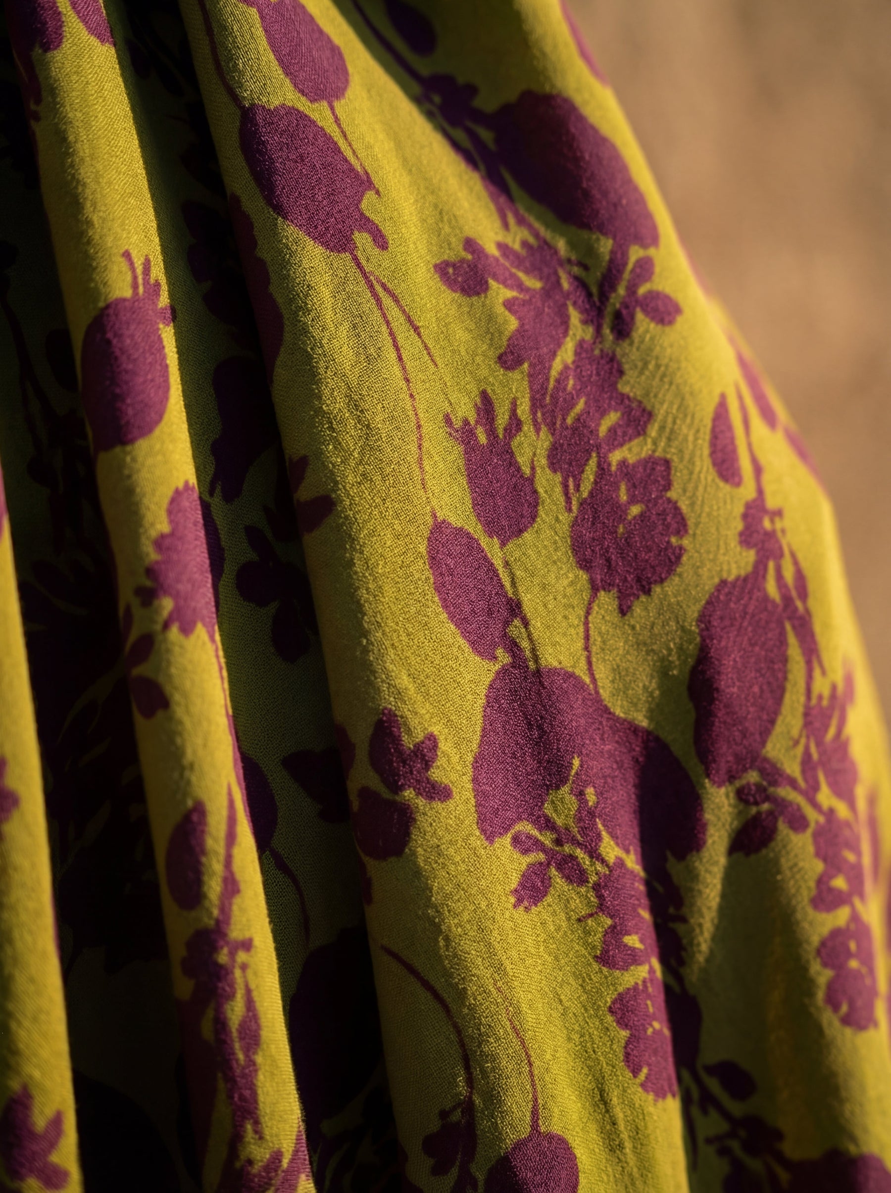 Maxi Robe Fleurie en Tissu Fluide