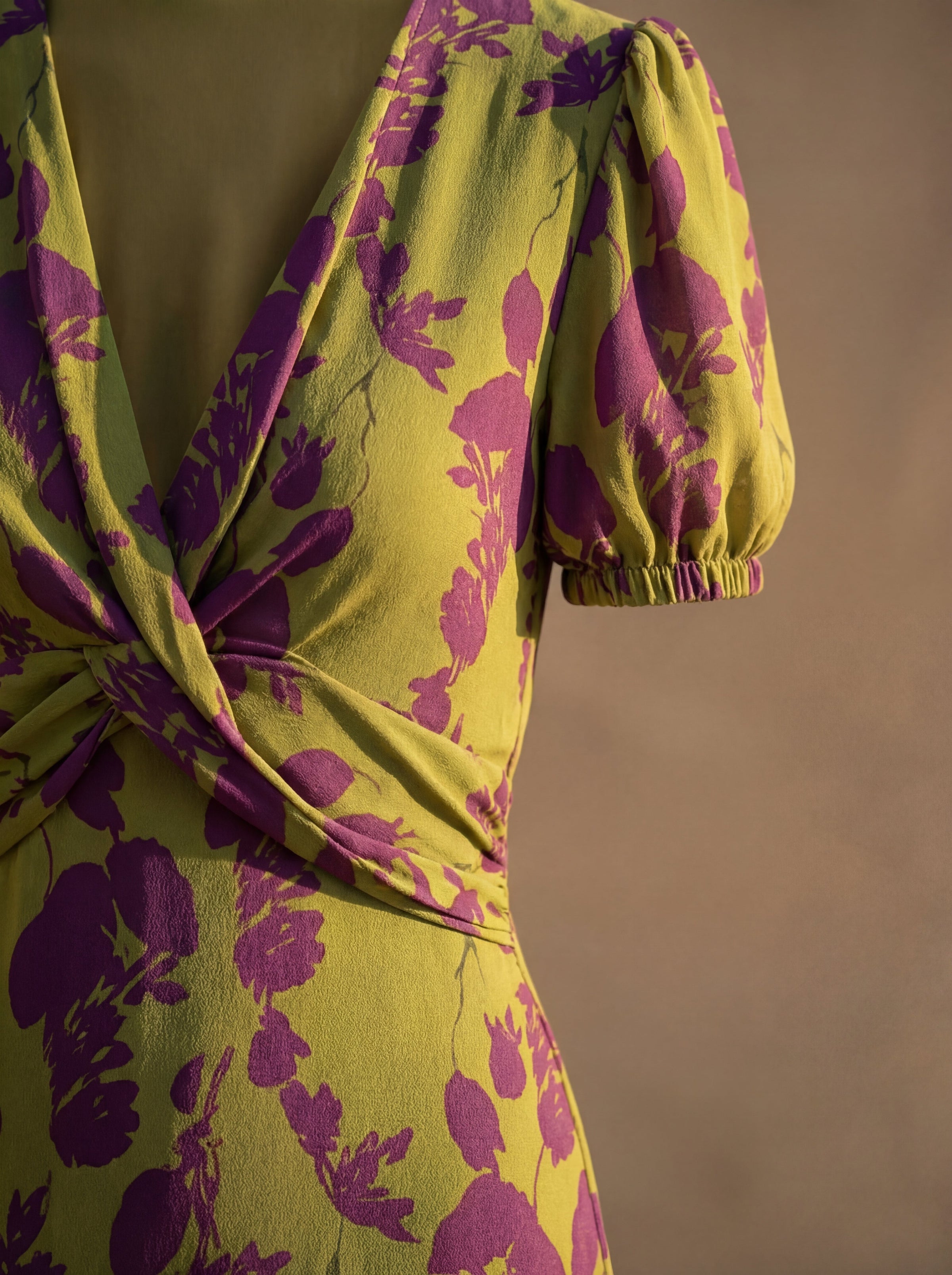 Maxi Robe Fleurie en Tissu Fluide