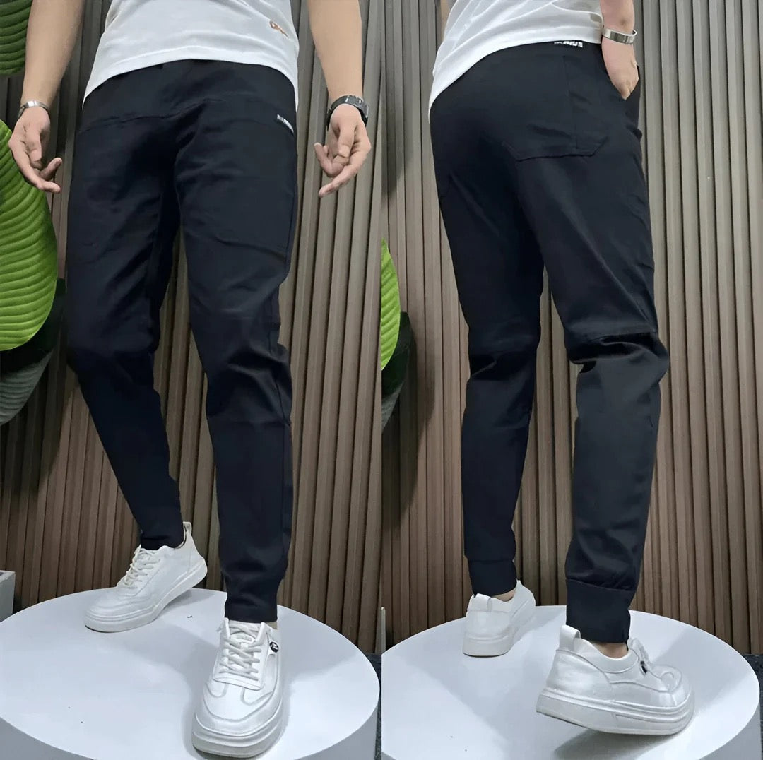 ÉLINÉA PARIS | PANTALON CARGO ÉLASTIQUE