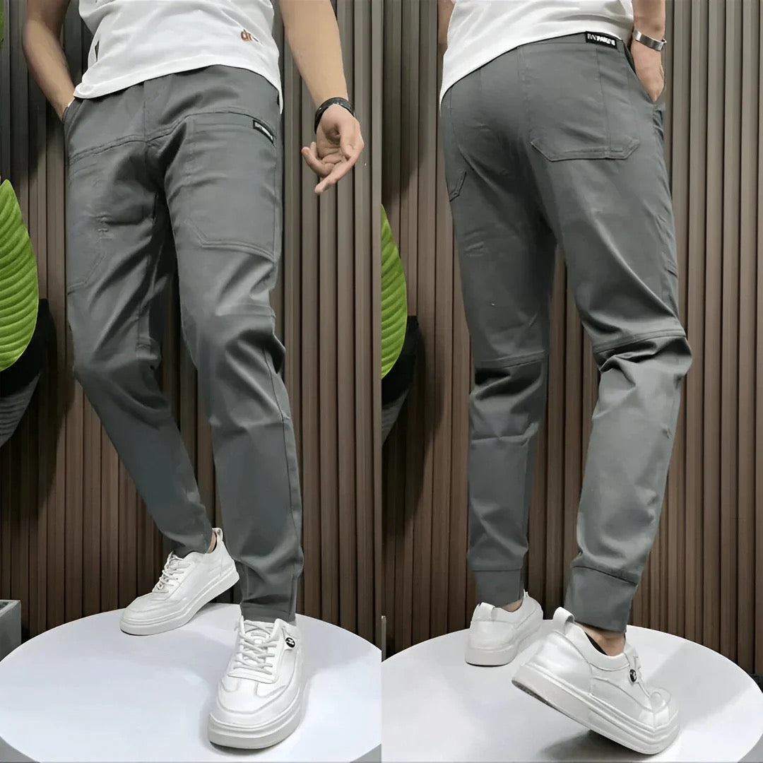 ÉLINÉA PARIS | PANTALON CARGO ÉLASTIQUE