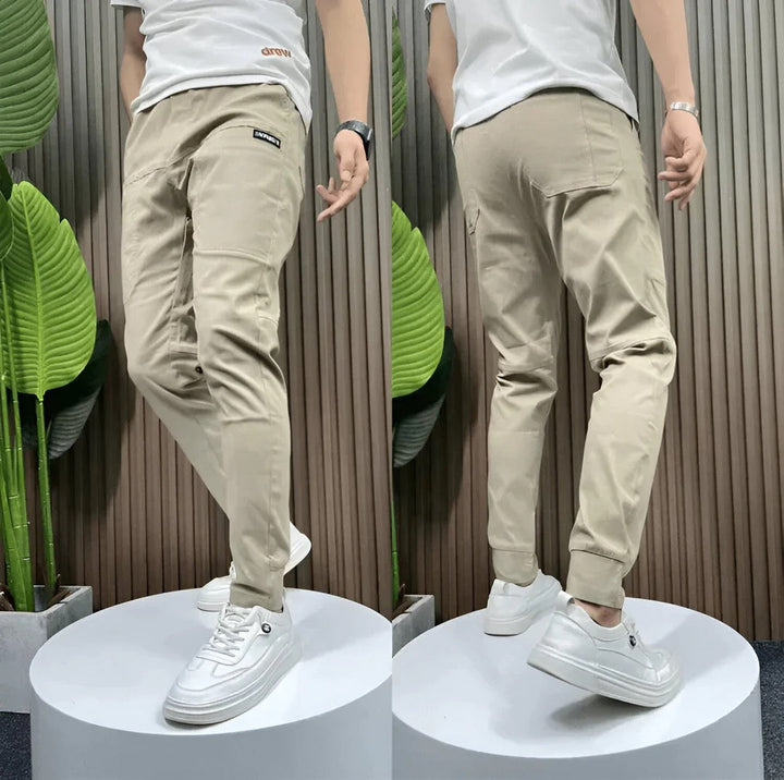 ÉLINÉA PARIS | PANTALON CARGO ÉLASTIQUE