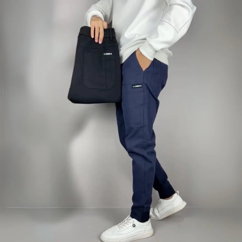 ÉLINÉA PARIS | PANTALON CARGO ÉLASTIQUE