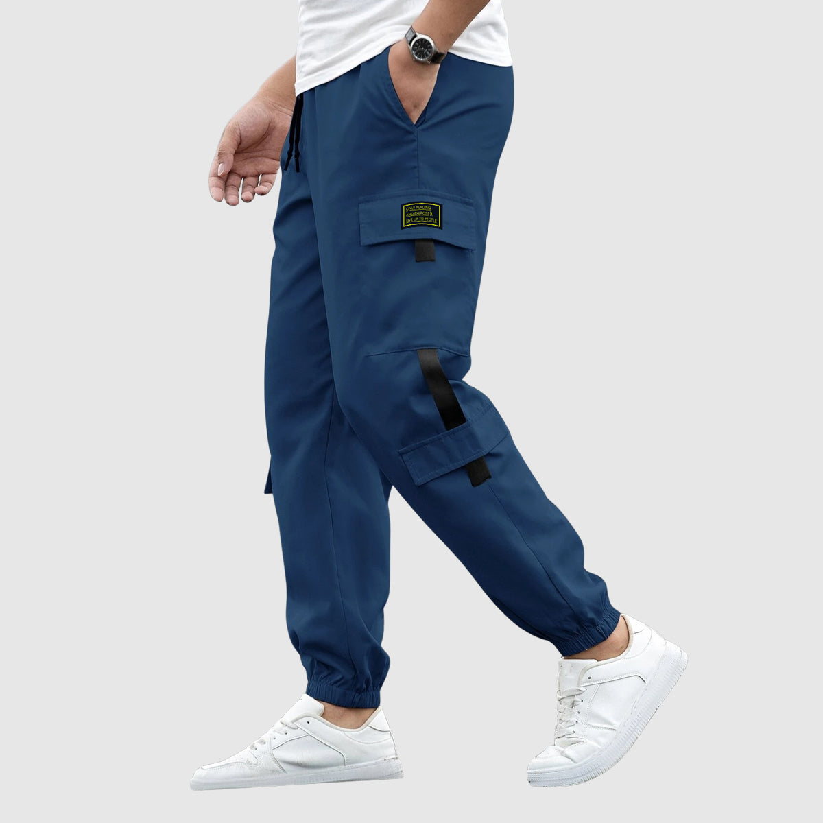 ÉLINÉA PARIS | PANTALON CARGO COUPE RELAXÉE