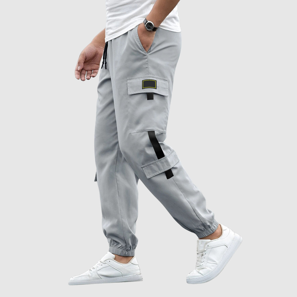 ÉLINÉA PARIS | PANTALON CARGO COUPE RELAXÉE