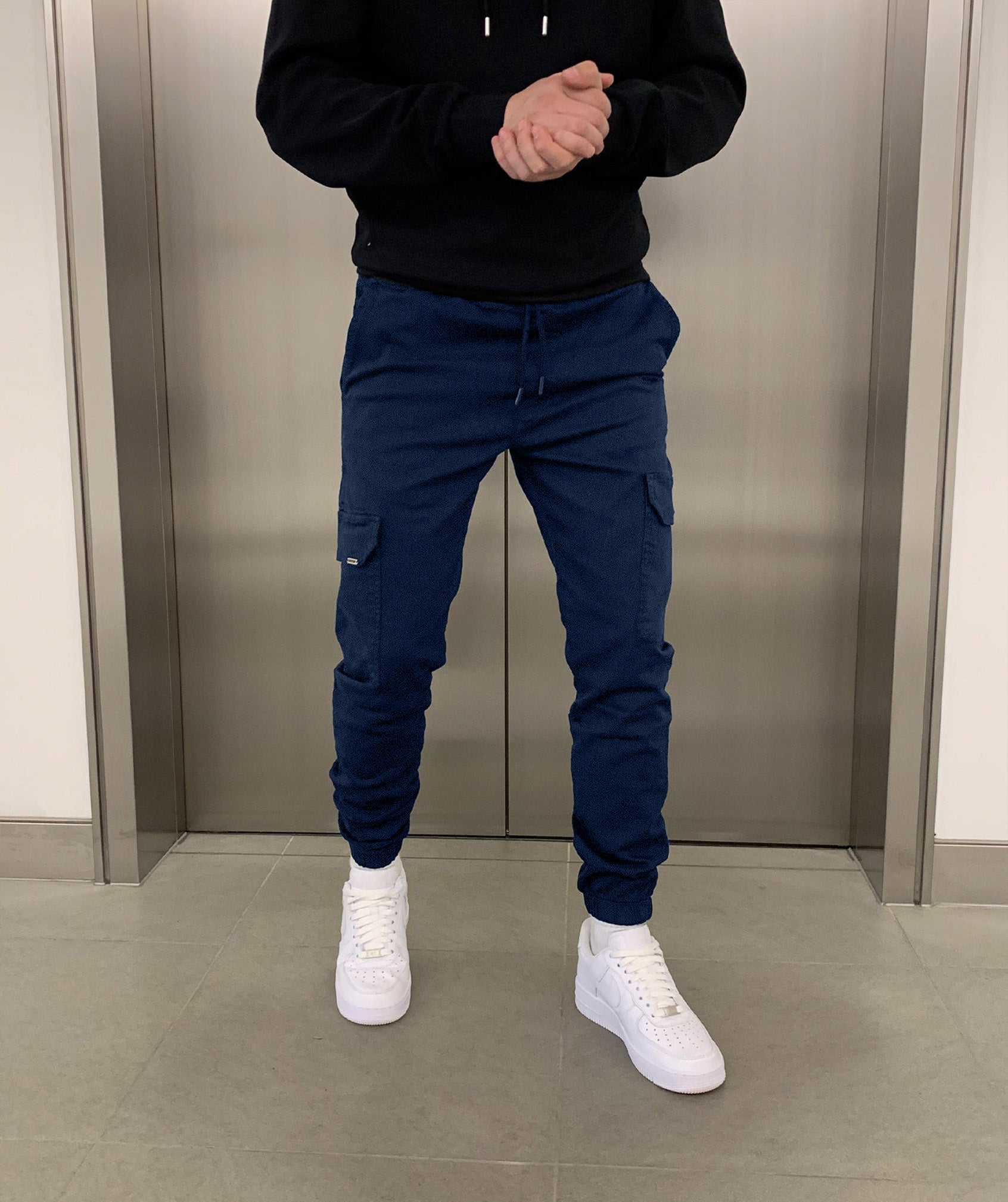 ÉLINÉA PARIS | PANTALON CARGO COUPE JOGGER