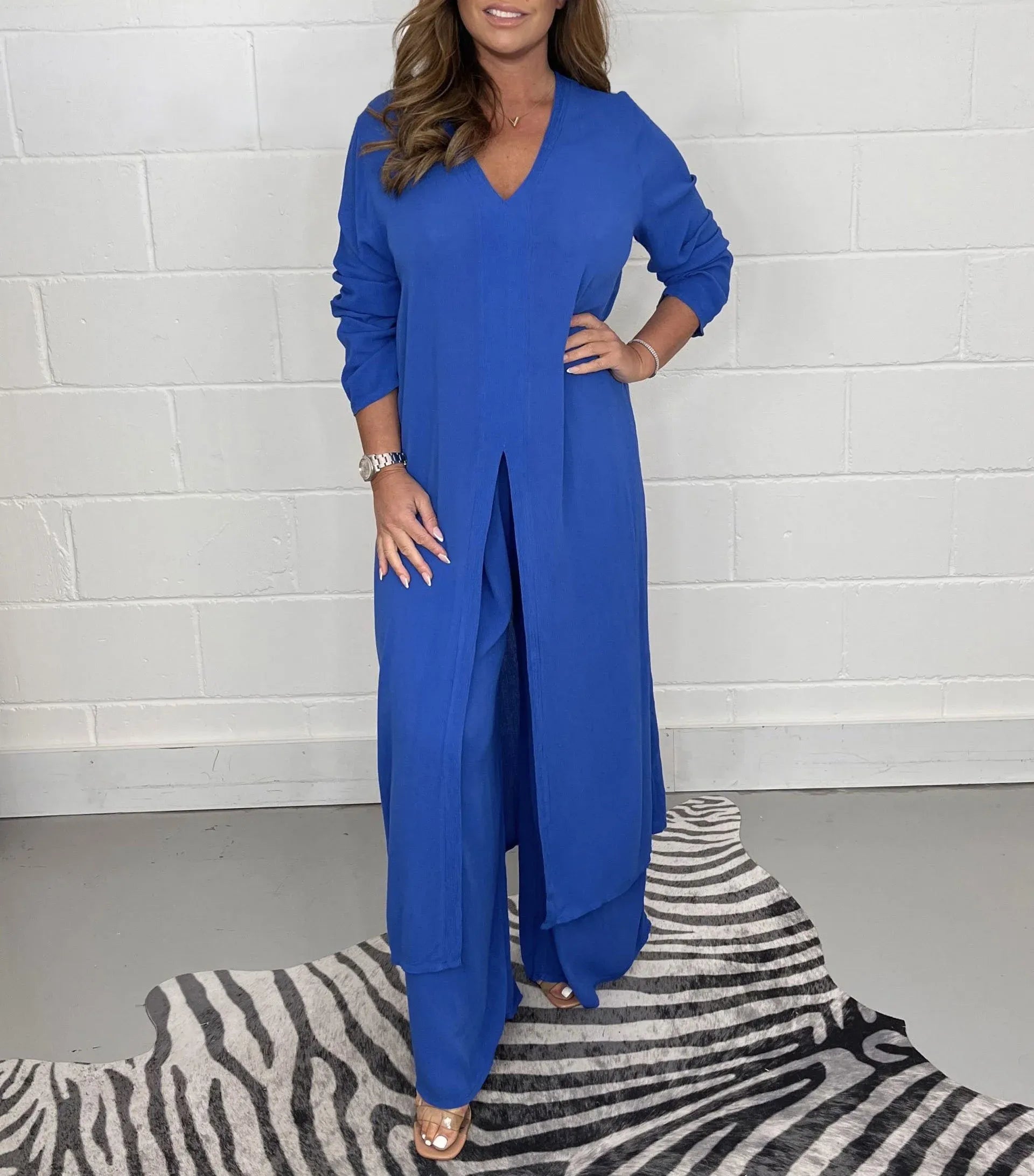 Cherly™ Ensemble Douillet à Deux Pièces
