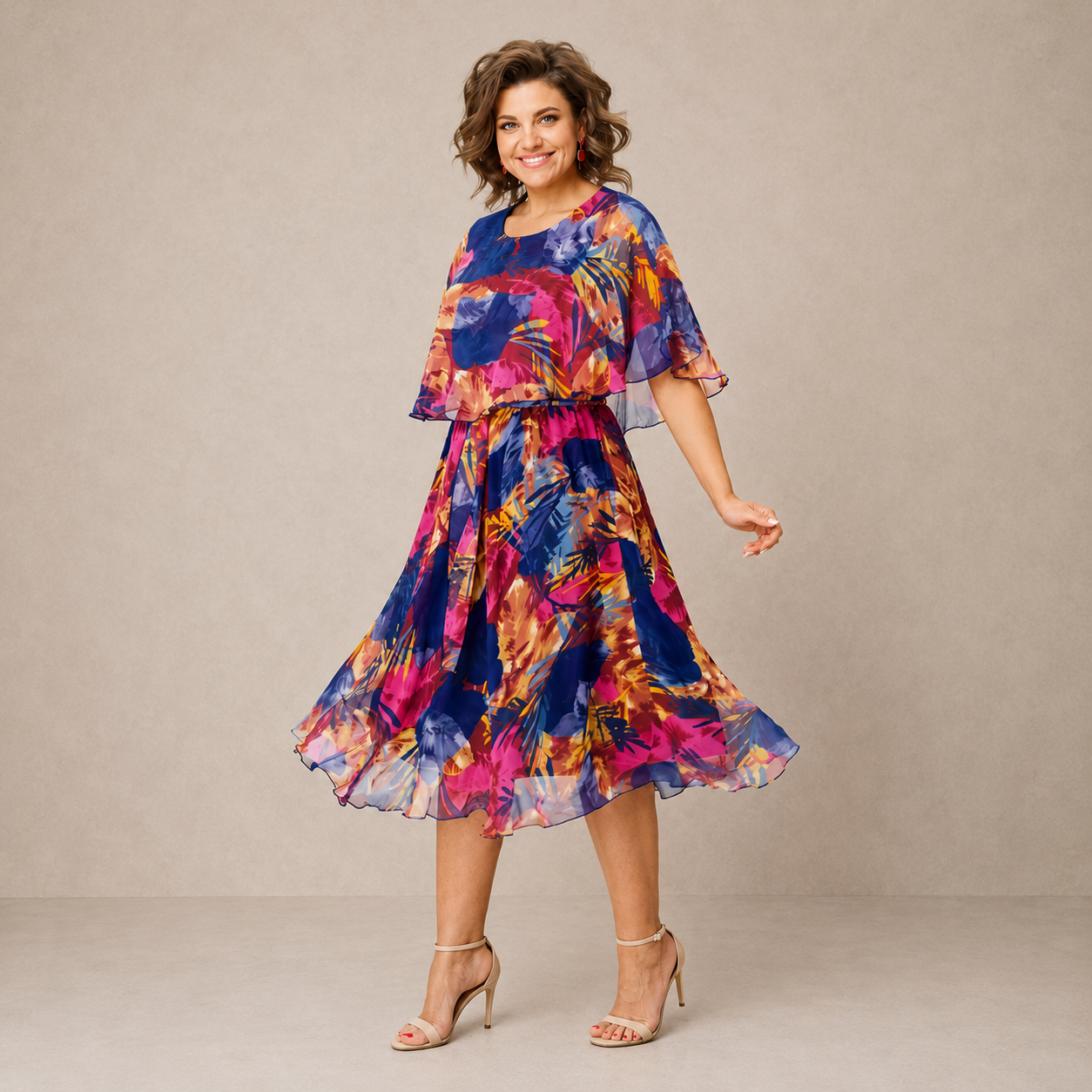 WIKTORIA | Robe midi