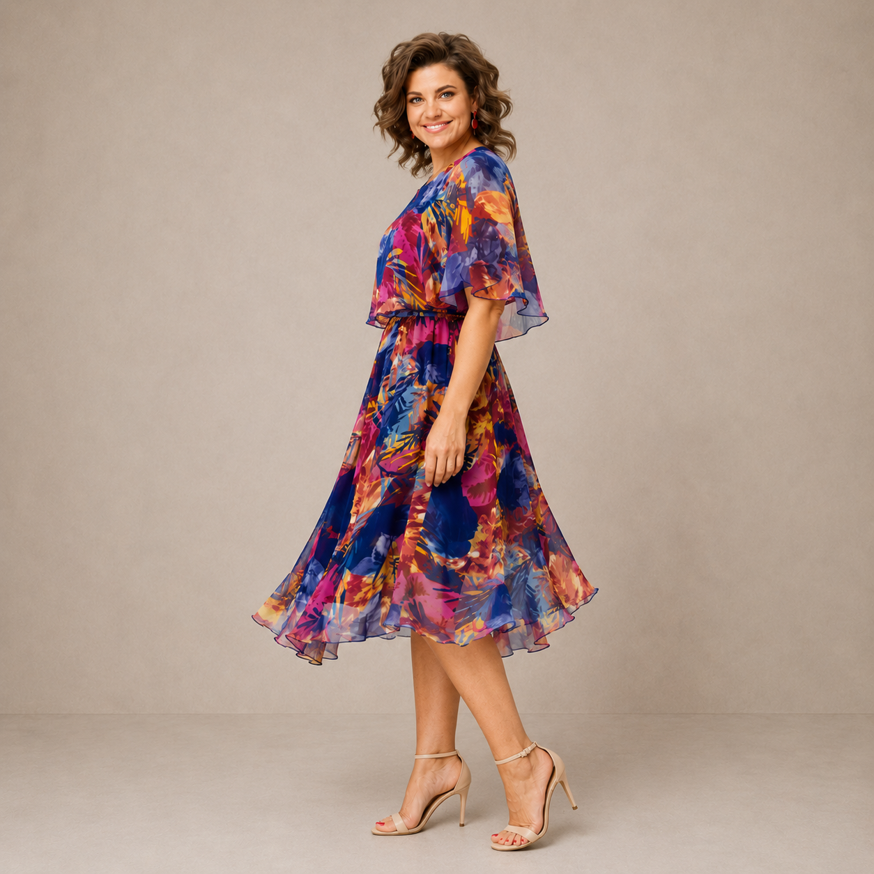 WIKTORIA | Robe midi