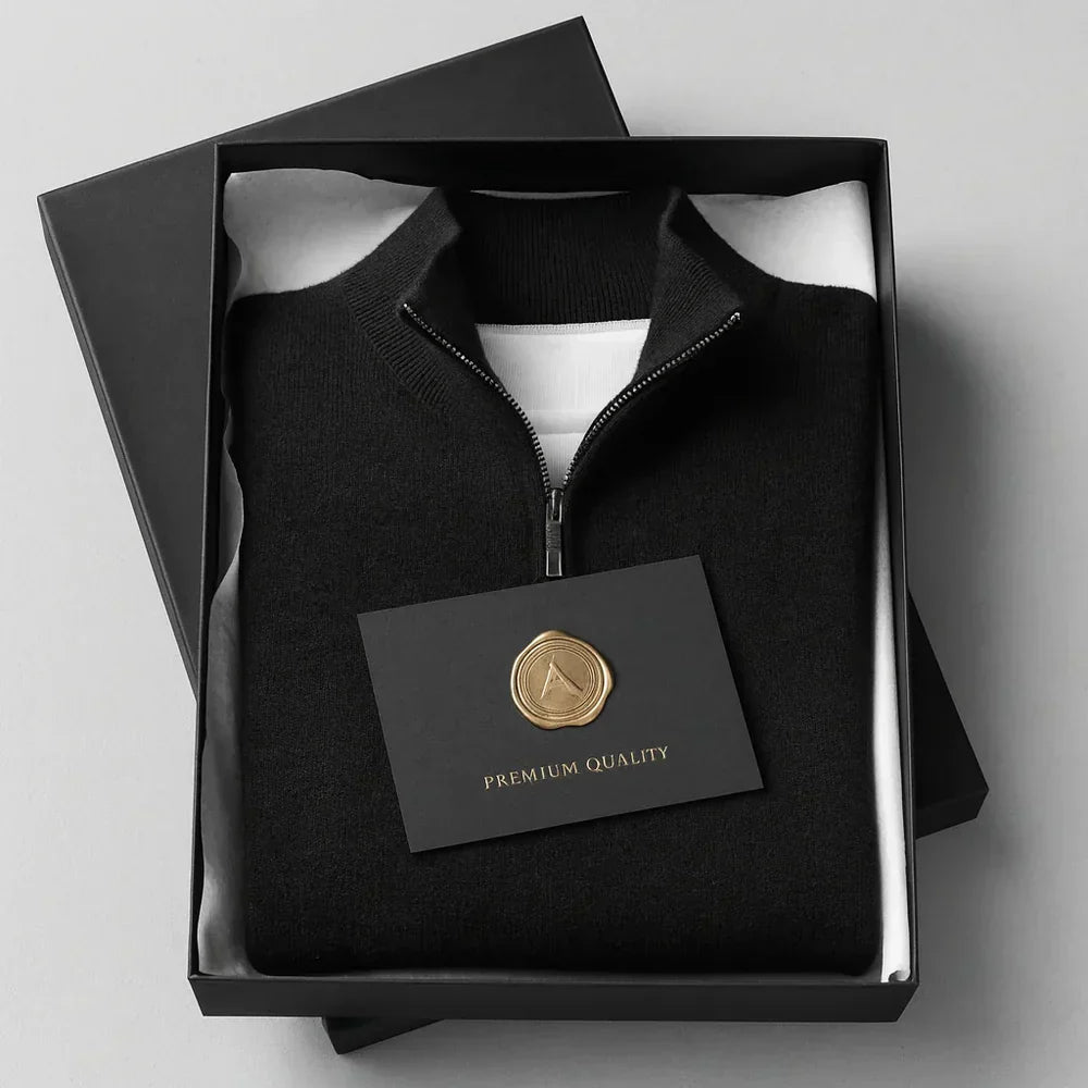 Romain | Pull zippé pour homme