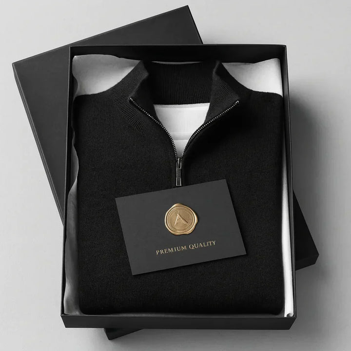 Romain | Pull zippé pour homme