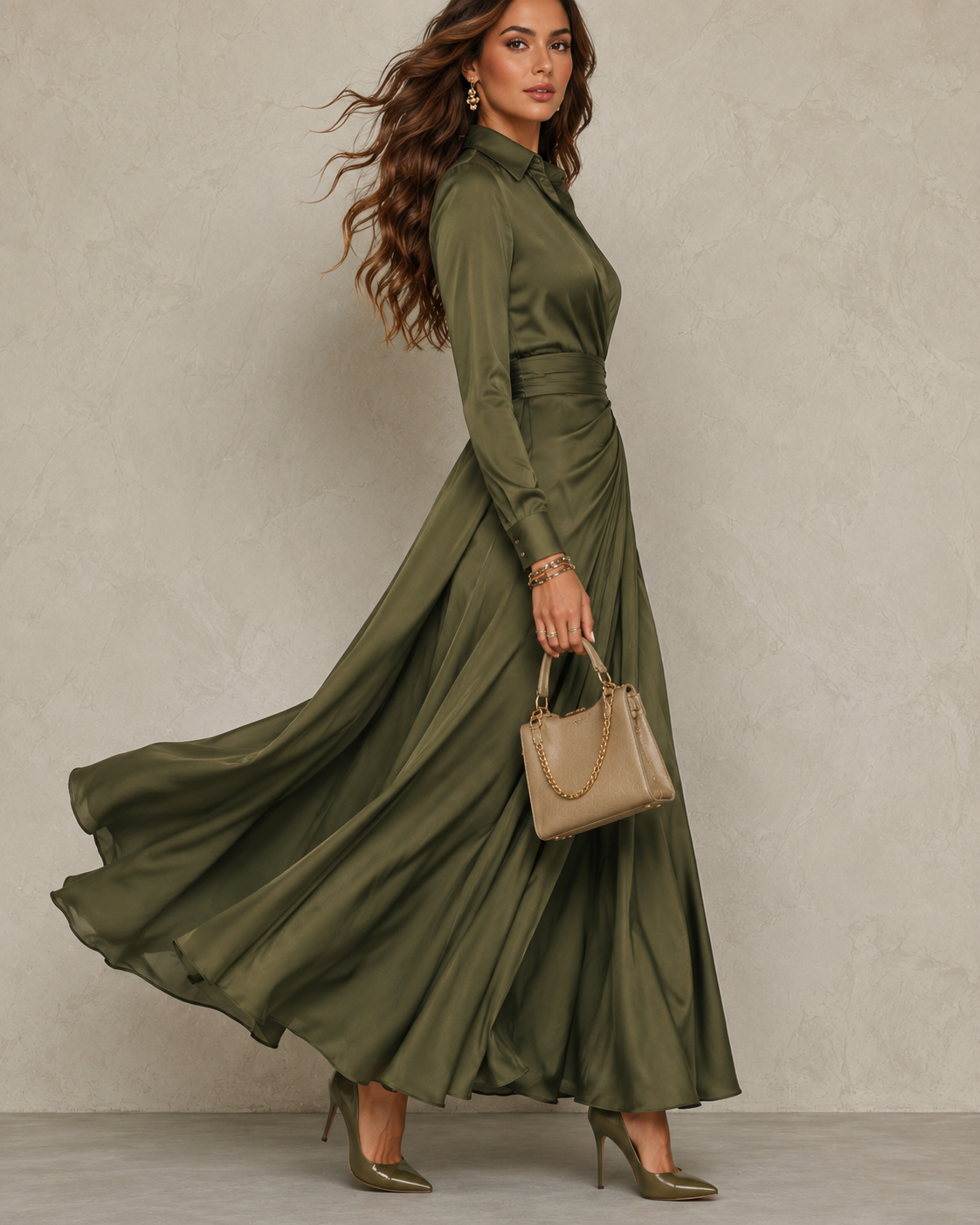 LEONTYNA | Robe maxi