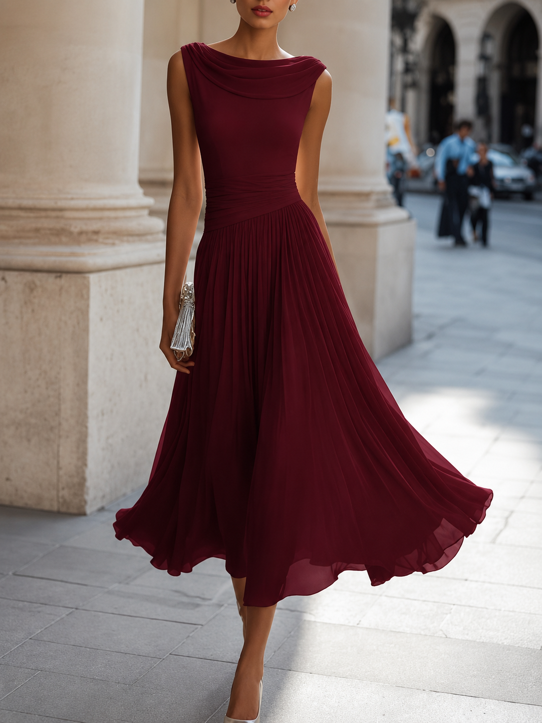 NATALIA | Robe midi