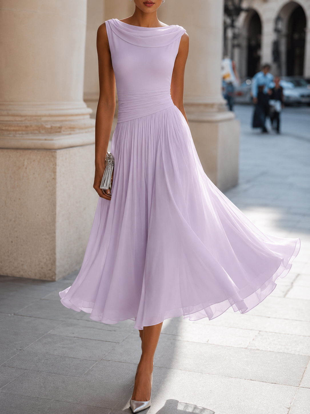 NATALIA | Robe midi