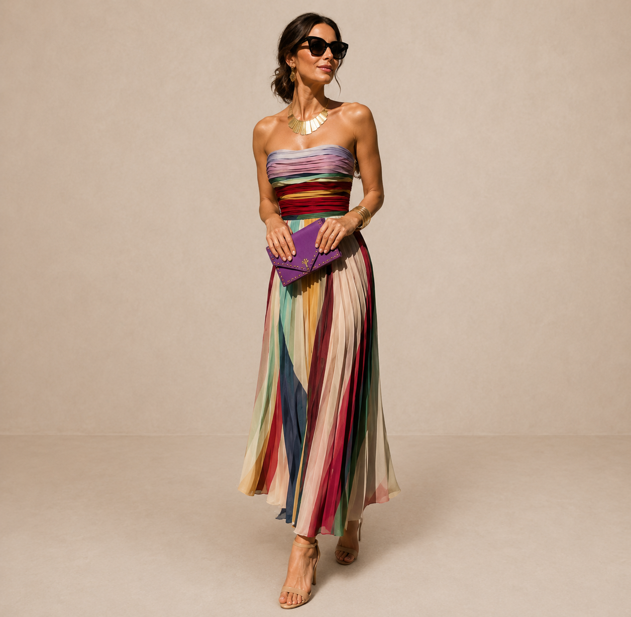 ALEXANDRA | Robe maxi