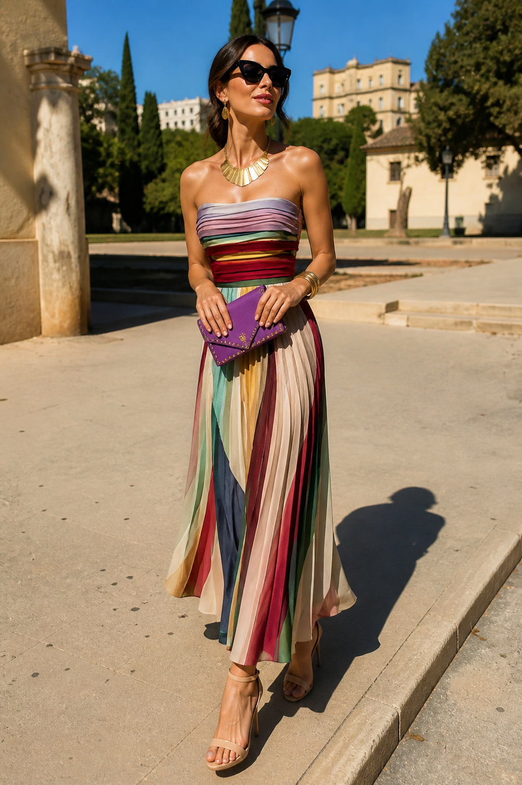 ALEXANDRA | Robe maxi