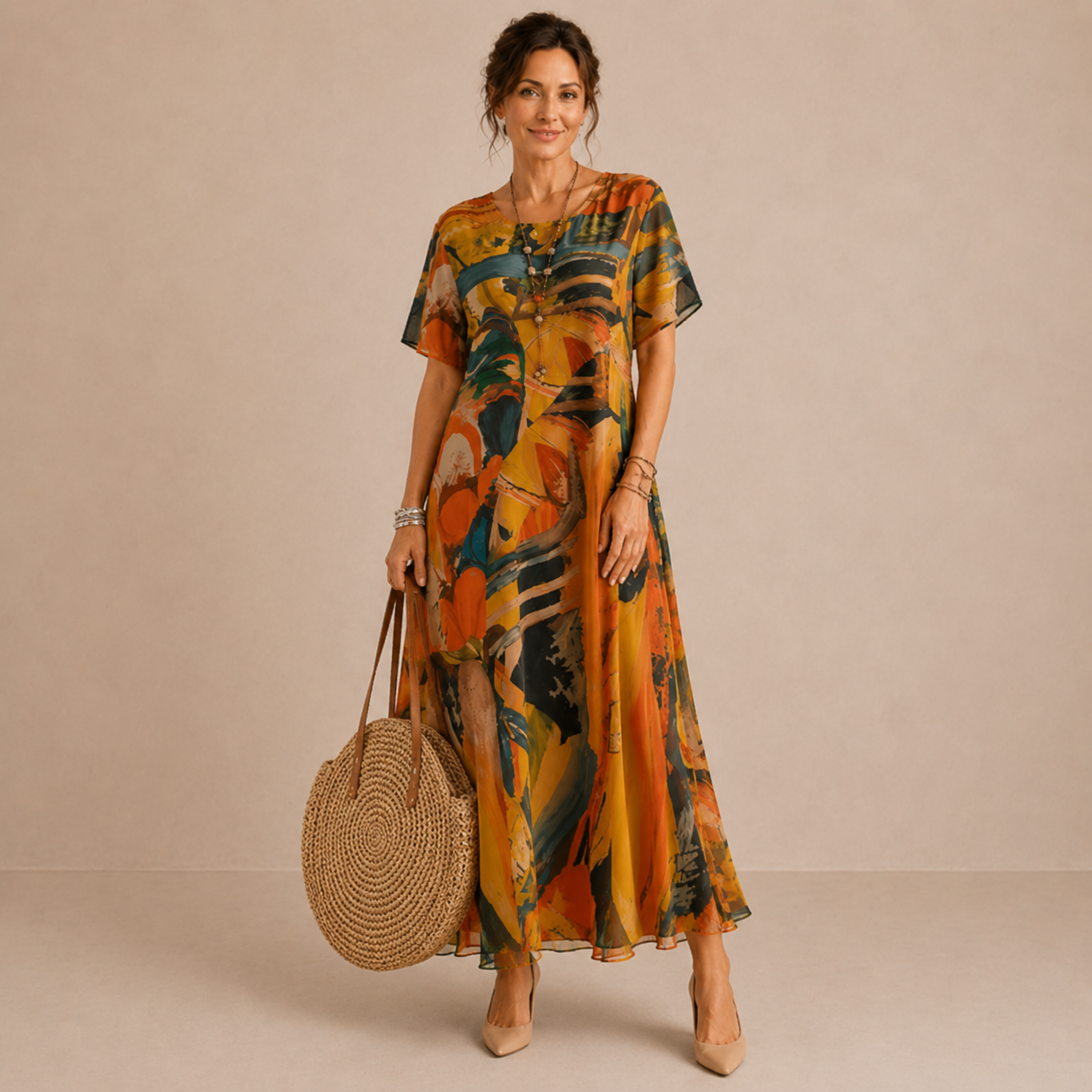 ELISA | Robe midi