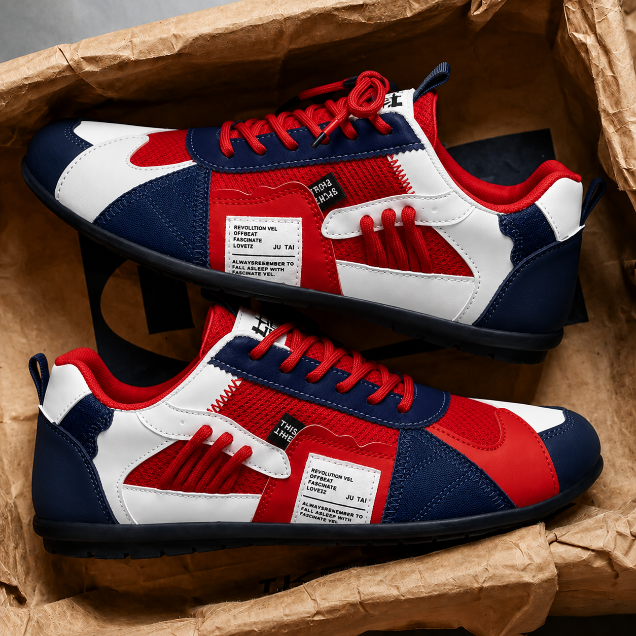 Victor | Baskets Rétro Colorées