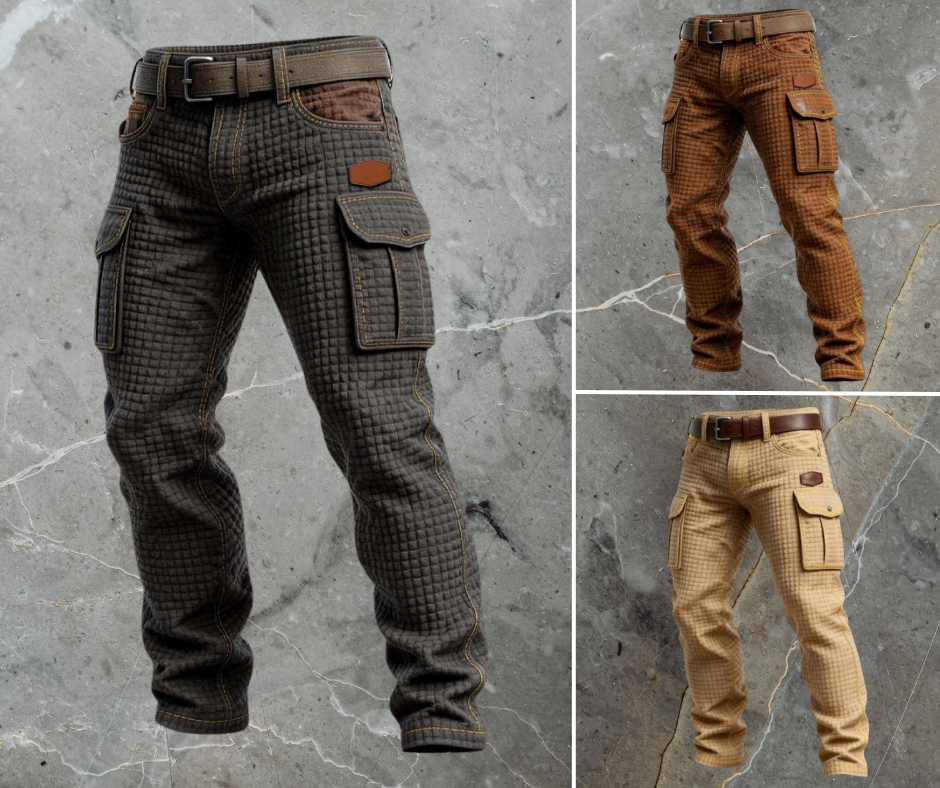 ÉLINÉA PARIS | PANTALON CARGO RENFORCÉ