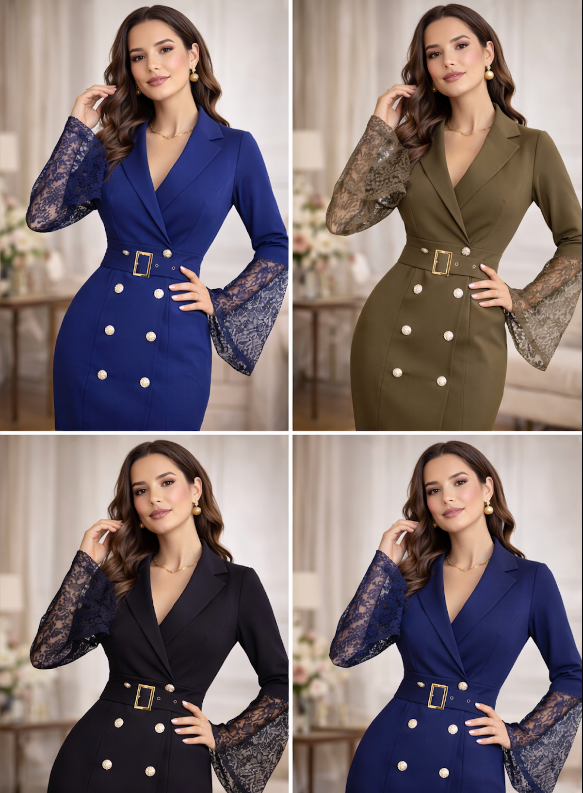 Dahlia | Robe midi