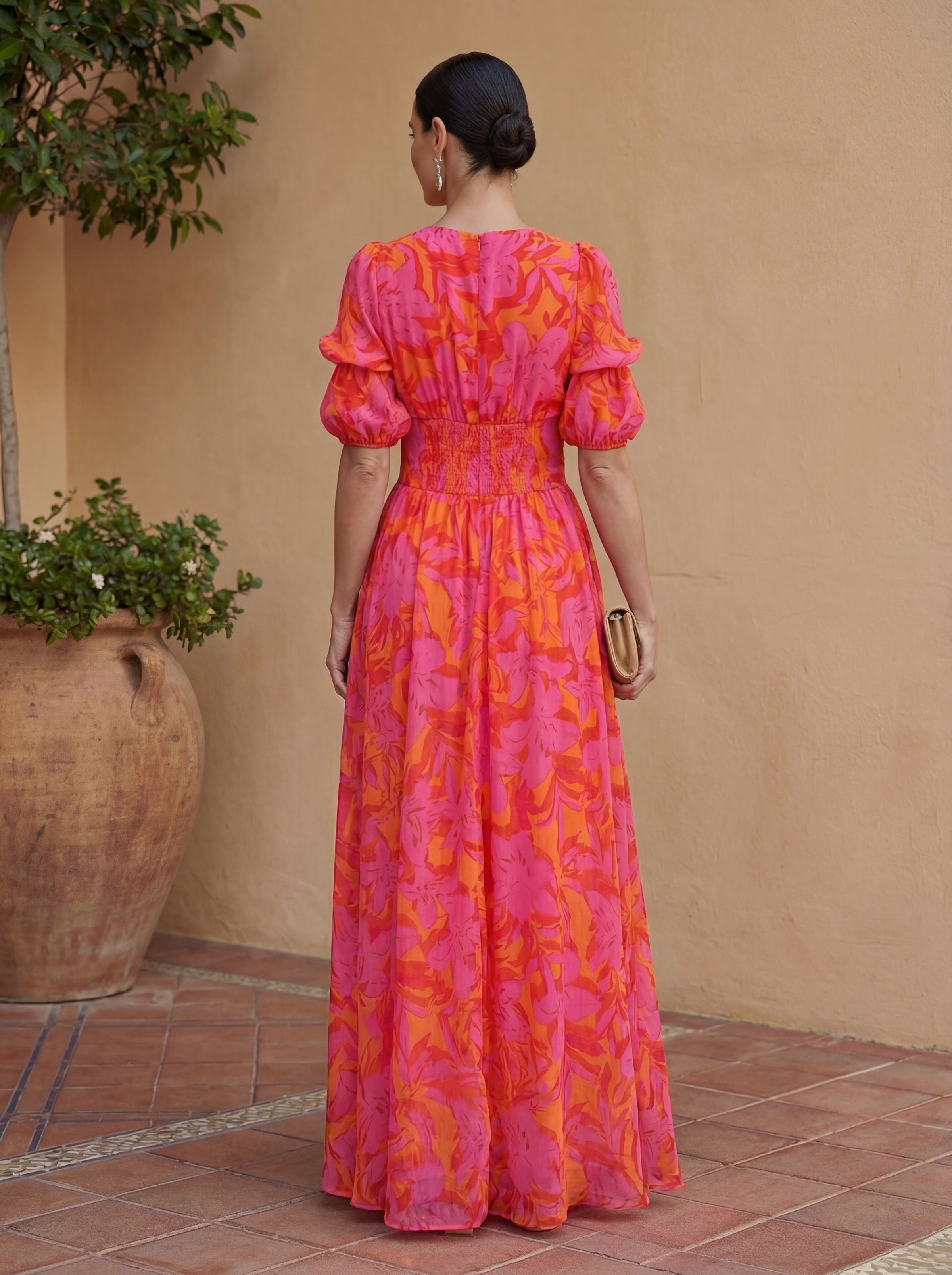 Isaline | Robe Maxi Fleurie
