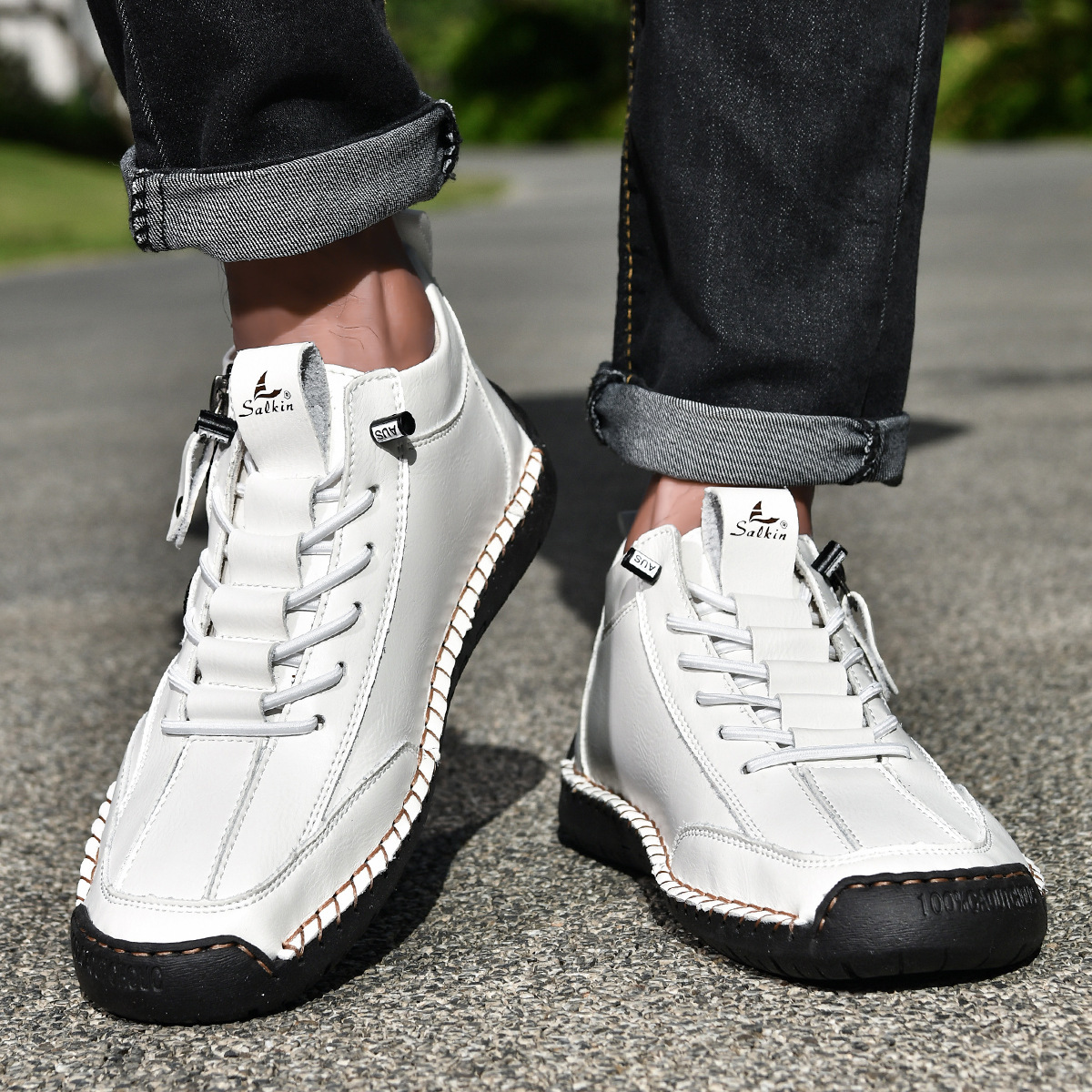 Émile | CHAUSSURES EN NABUK AVEC ZIP POUR HOMME