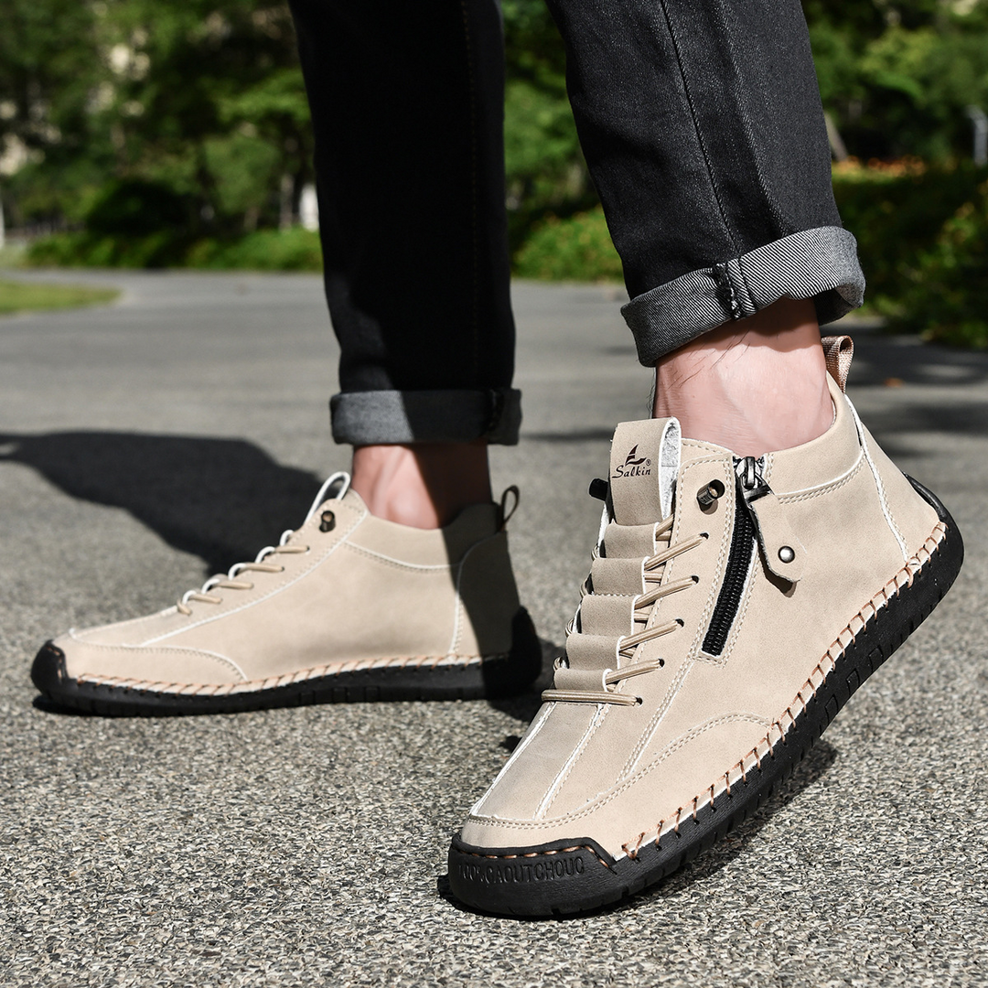 Émile | CHAUSSURES EN NABUK AVEC ZIP POUR HOMME