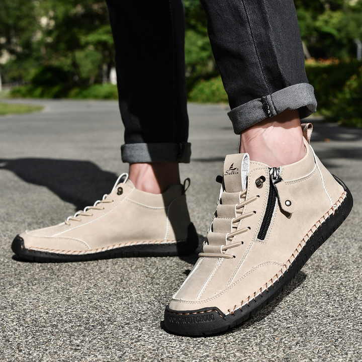 Émile | CHAUSSURES EN NABUK AVEC ZIP POUR HOMME