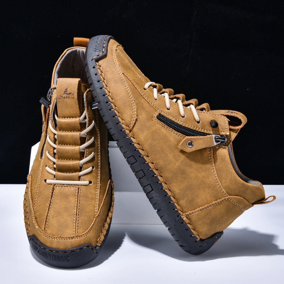 Émile | CHAUSSURES EN NABUK AVEC ZIP POUR HOMME